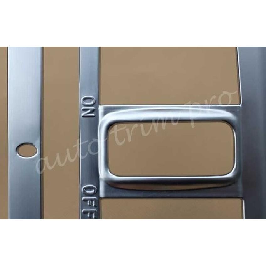 Chrome Reading Lamp Light Frame Cover Trim For Subaru Forester 2014~2016 (LHD)