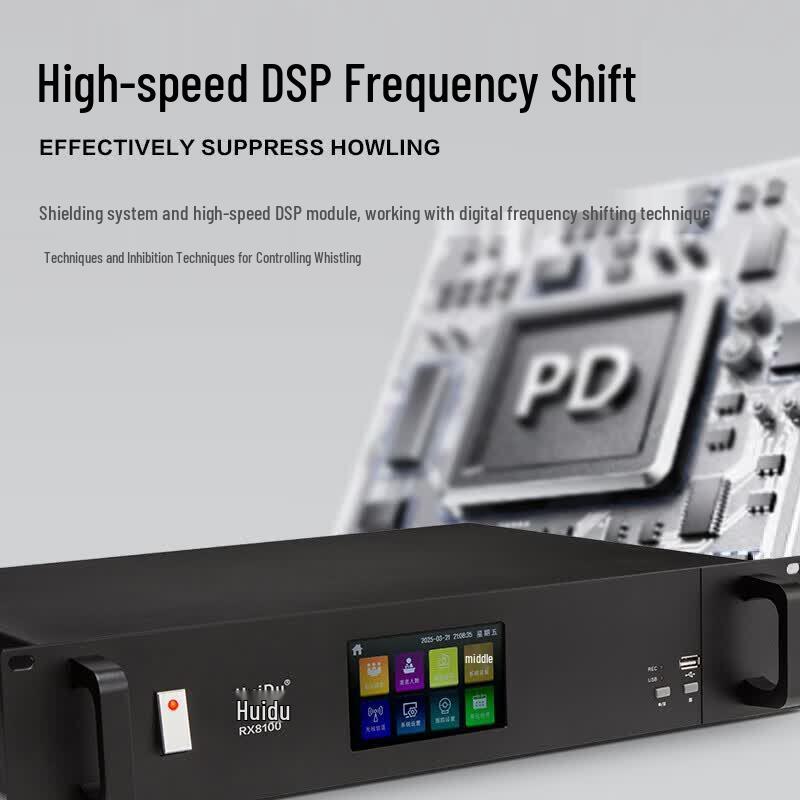 HuiDu RX8100 Professional Wireless Video Conference System Host (CN Version)