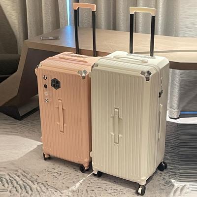 Brand New 30-Inch Extra-Large Suitcase with Thickened Zipper, Silent Universal Wheels, and Combination Lock