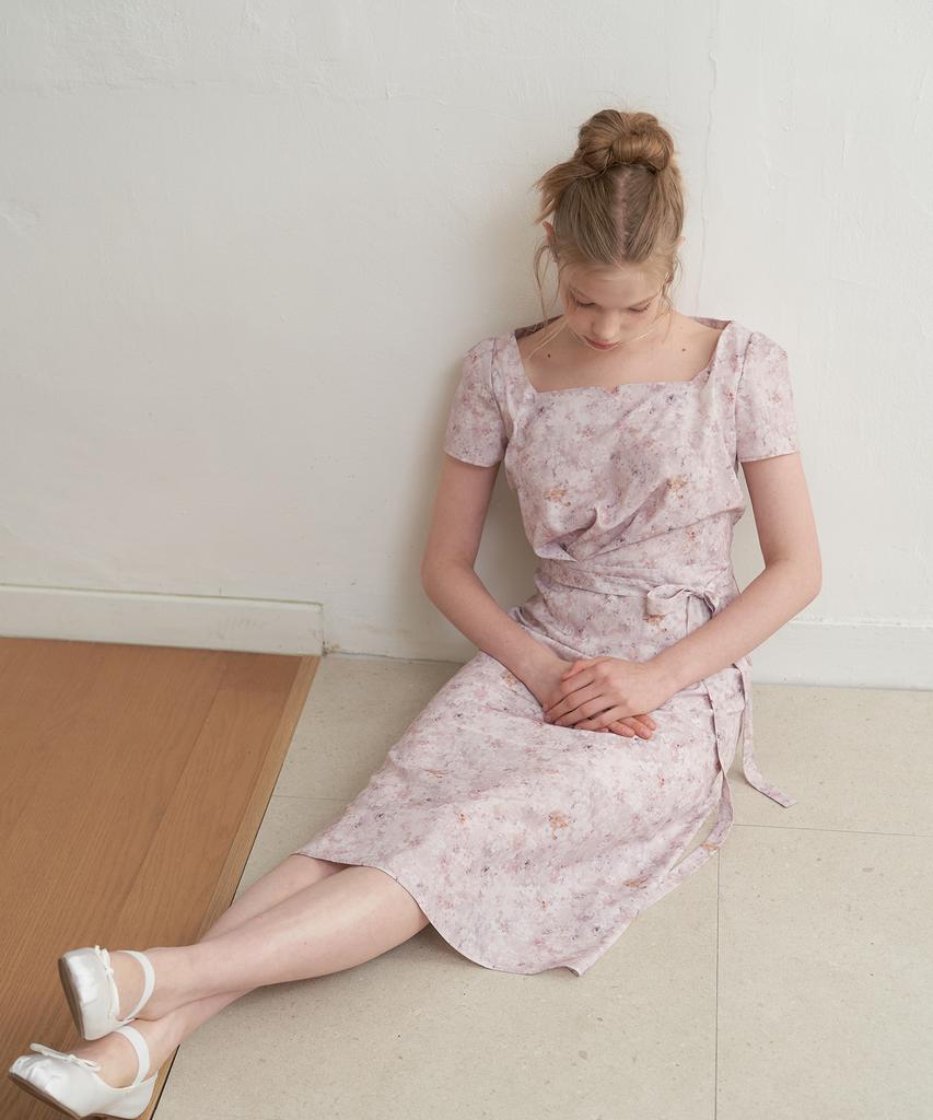 Peullobeu Flower Drawing Dress_F/Pk