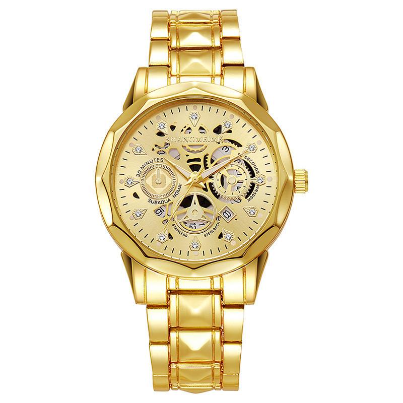 Advanced Waterproof Mens Watch With Luminous Hands Quartz Movement For Business And Fashion