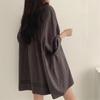 Pure Cotton Mid Length Short Sleeved T Shirt Women's Summer Korean Version Of Loose Large Size Sweet Hot Girl Top