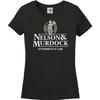 Utopia Sport Daredevil Ladies T-Shirt Nelson and Murdock Attorneys At Law Justice Is Blind (S-3X)