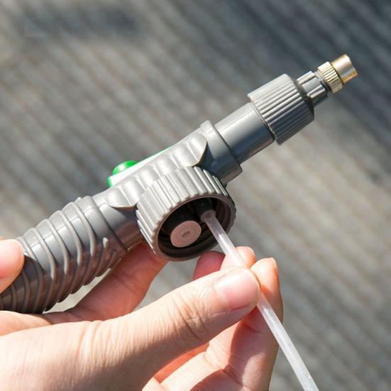 Beverage Bottle Sprayer Portable Adjustable Universal Drink Bottle High Pressure Manual Spray Head Nozzle Garden Watering Tools