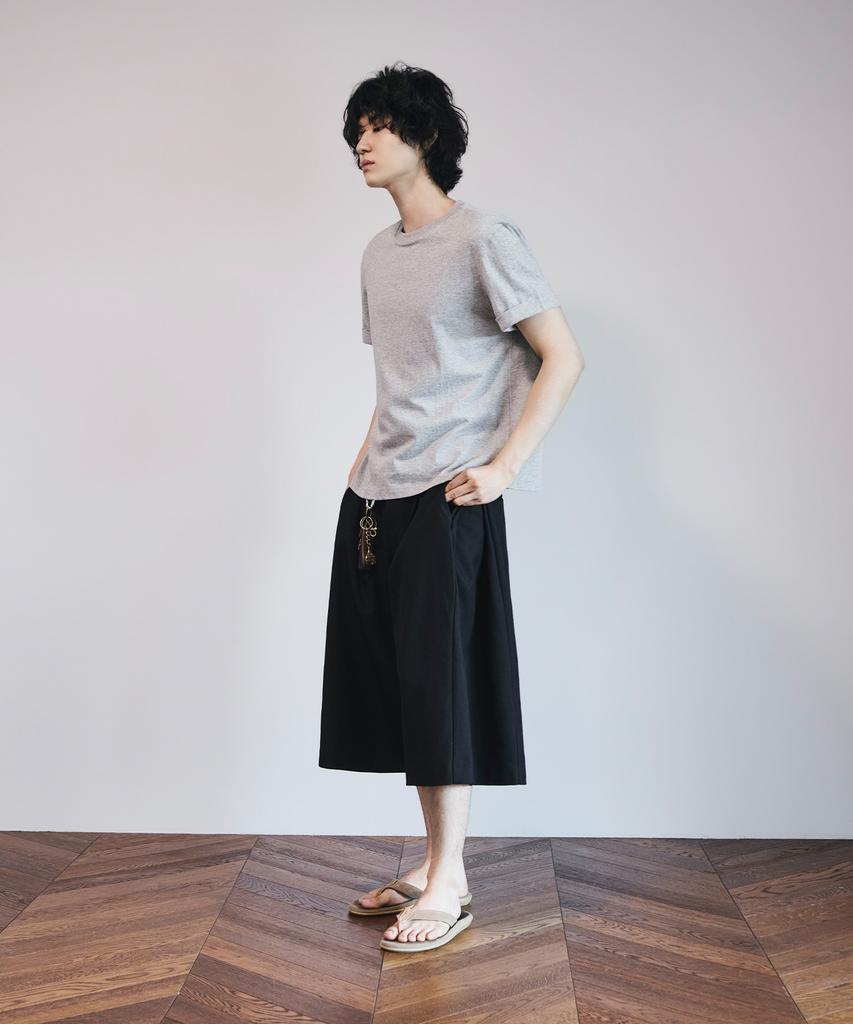 SIGNATURE Everyday Side-Tuck Bermuda Slacks [2 Colors]