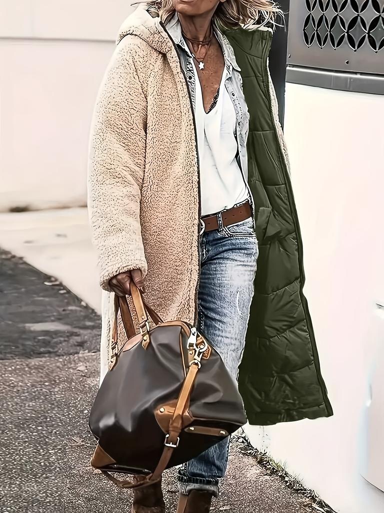 Elegant Long Thick Coat Winter Warm Coat