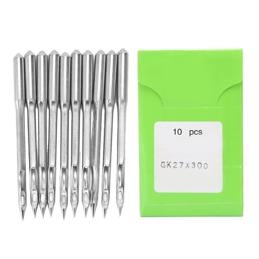 10 Pezzi Ago per Macchina da Cucire di Grado Industriale Universale Resistente per Macchine da Cucire Serie GK27