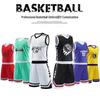 Custom Kids' Basketball Jersey Set - Personalized with Number for Cross-Border Competition Training