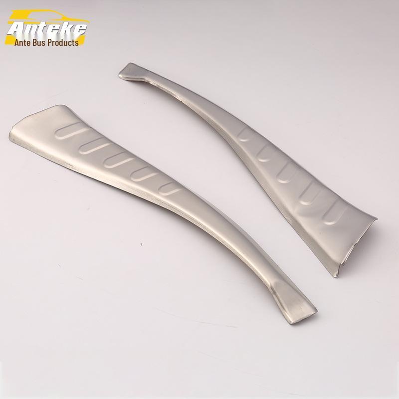 14 RAV4 Rear Bumper Protector – Stainless Steel Tailgate Trunk Pedal Accessory
