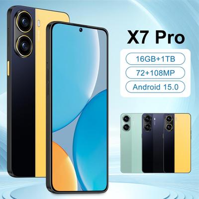 X7 Pro Android Smartphone: 7.3" Ultra-large Screen, 16+1T, Overseas Edition.