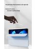 Honor Tablet 10 Magnetic Tri-fold Case with Pen Slot, Transparent Frosted Soft Shell