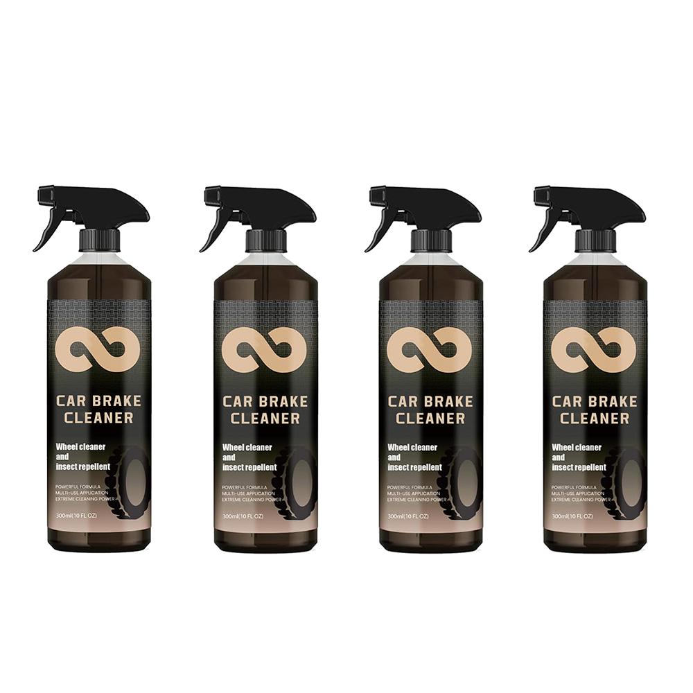 300ml Car Brake Cleaner Iron Remover Rapid Derusting Prevent Corrosion Auto Rim Metal Reduces Brake Noises Polishing Cleaning