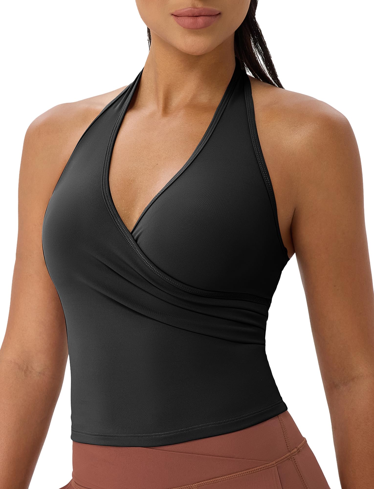 

Майки Танк Йога Халтер Открытая Спина Сосок Без Размера S Женский Топ, Бюстгальтер, Одежда, Спортивная одежда, Шея, Спина, Без рукавов, Дизайн, Эластичный, Прикрывающий, Дышащий,