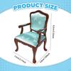 1/12 Dollhouse Furniture Chair Doll House Accessory Ornament Armchair Decorative