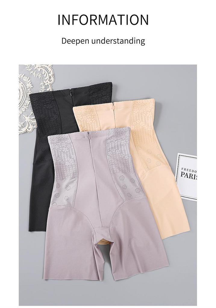 High Waist Yoga Tummy Control Plus Size Briefs for Women