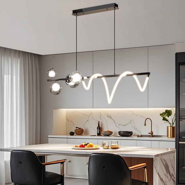 Luxury Glass Pendant Light for Dining Rooms and Bars