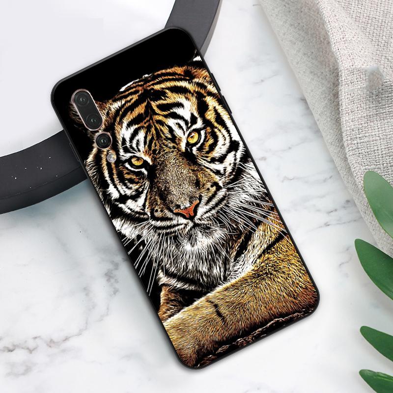 Ferocious Tiger Animal Case For Huawei Nova Y73 Y72 Y70 Y90 Y60 Y61 Y91 12s 12i 11i 8i 9 10 SE P40 Lite P60 P30 Pro