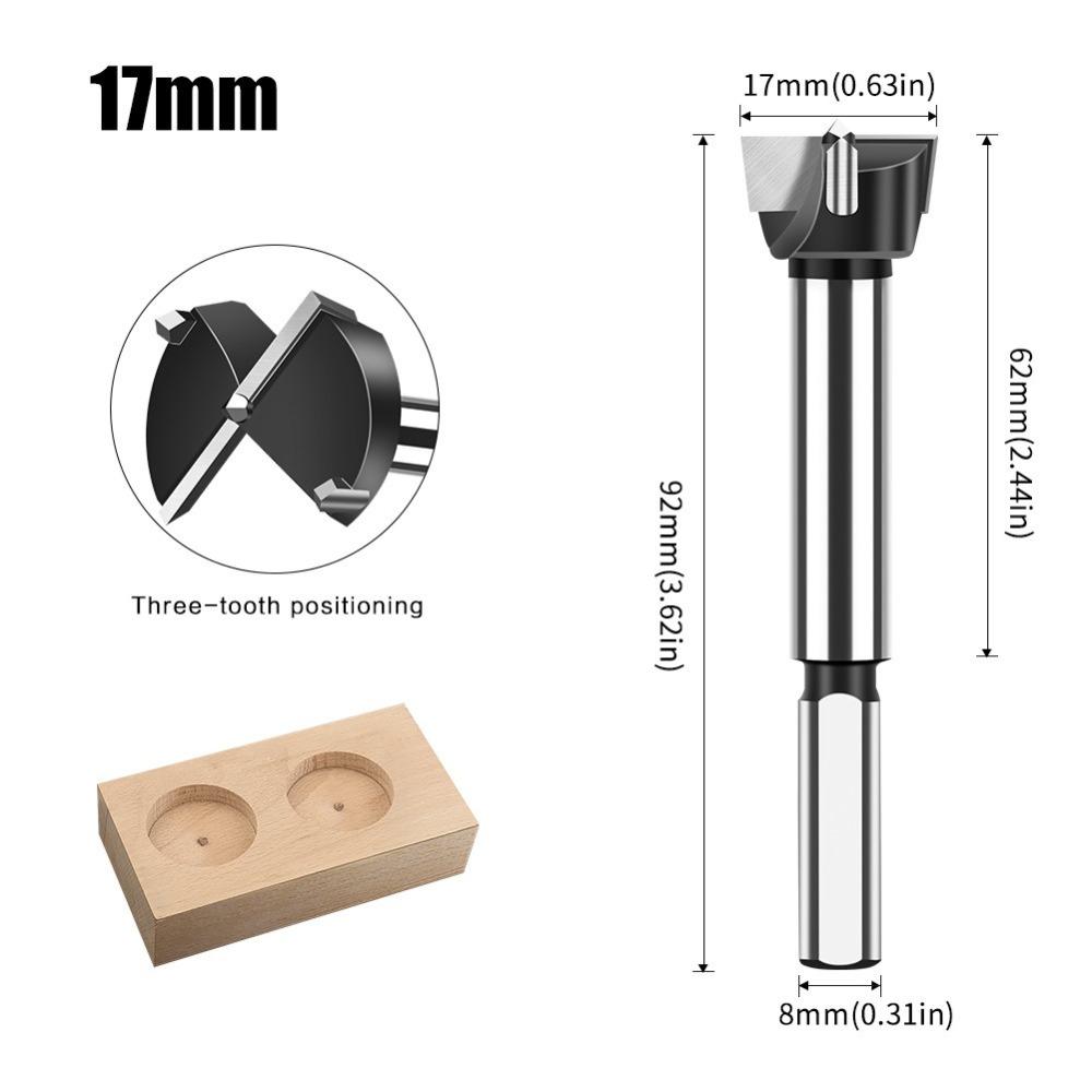 Hartmetall Scharnierbohrer Dreizahn Forstner Holzbearbeitungswerkzeuge Neue Lochsäge