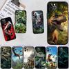 LO31 Dinosaur Soft Shell Phone Case for Redmi Note 13 14 Pro+ Plus A3 A3X 13X 13C 13R 14S 14C 14R