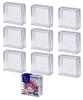 Inomata Chemical Can Badge Display Pack of Made In X X Height Up To Diameter 57 Co., Ltd. Case, 10, Japan, 3850, Clear, 8.1 3.1 7.8 Cm, (Compatible
