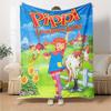 Pippi Abenteuer Flanelldecke Super Weich Warm Gemütlich Decke Für Sofa Bett Büro Reise Ganzjahres Heimdeko Geschenk