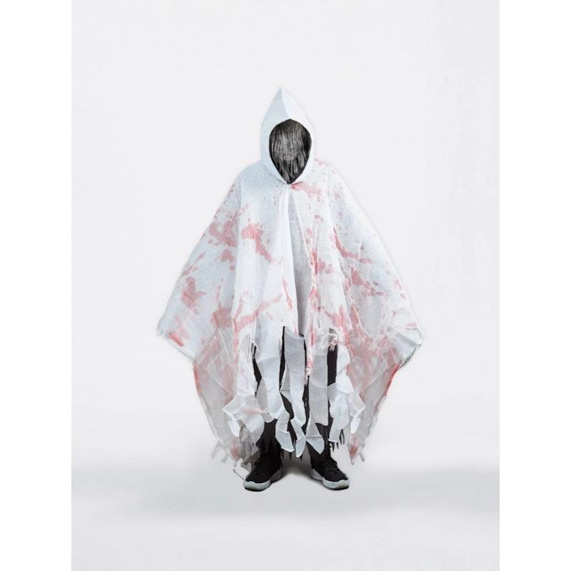 Halloween Adult Horror Cloak Cloak Costume Haunted House Ball Show Grim Reaper Scary Ghost Clothing