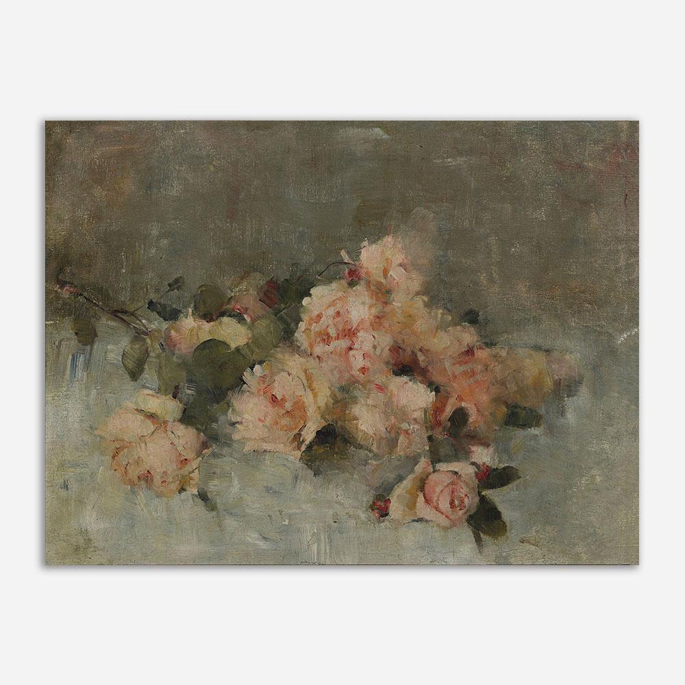 Vintage olie canvas schilderij vrouwelijke pianist antieke poster en prints  boerderij rozen stilleven romantische kunst aan de muur decoratie kunst, image size:1000x1000