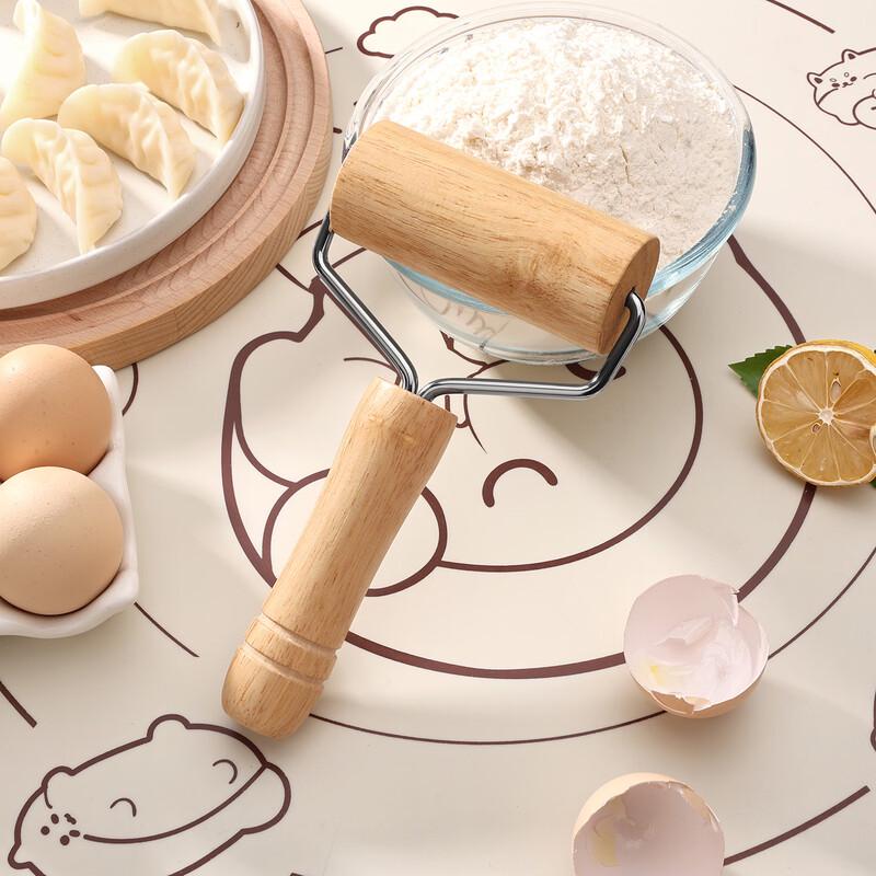 MDNG Single Wheel Wooden Rolling Pin