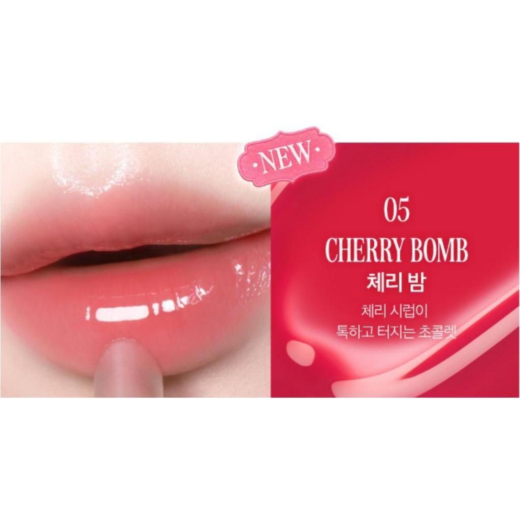 Clio Glaze Lip Serum 8g (8 Colors)(+Keyring)