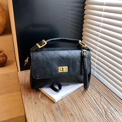Borsa piccola da donna nuova alla moda retrò a spalla piccola borsa quadrata alla moda a catena borsa a tracolla borsa sottospalla