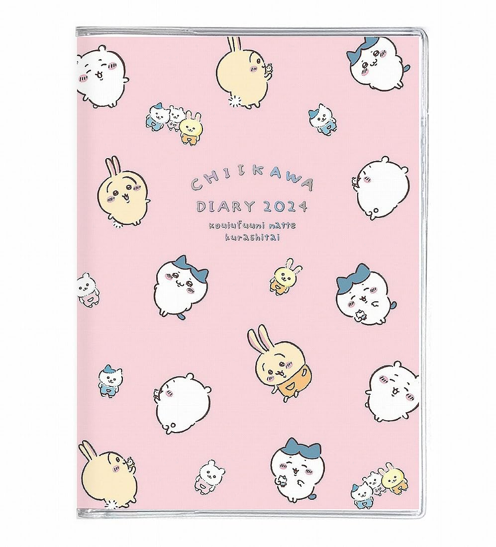 

2024 Notebook A6 Similar Weekly Comic Design Diary 1000128320 Chikawa/Something