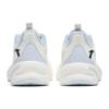 Anta Fleece Lined Comfortable Cushioning Abrasion Resistant Thermal Low top Running Shoes Women's White Blue (Unisex) Running Shoes