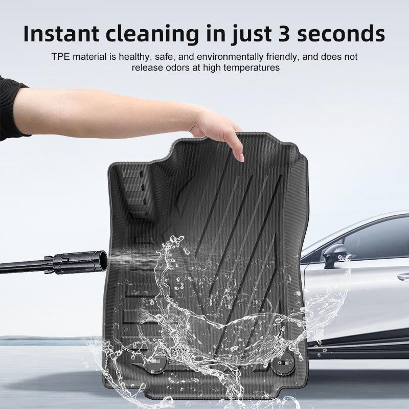 2023 Kia Niro EV Wave Eco-Friendly TPE Floor Mats for All Environments