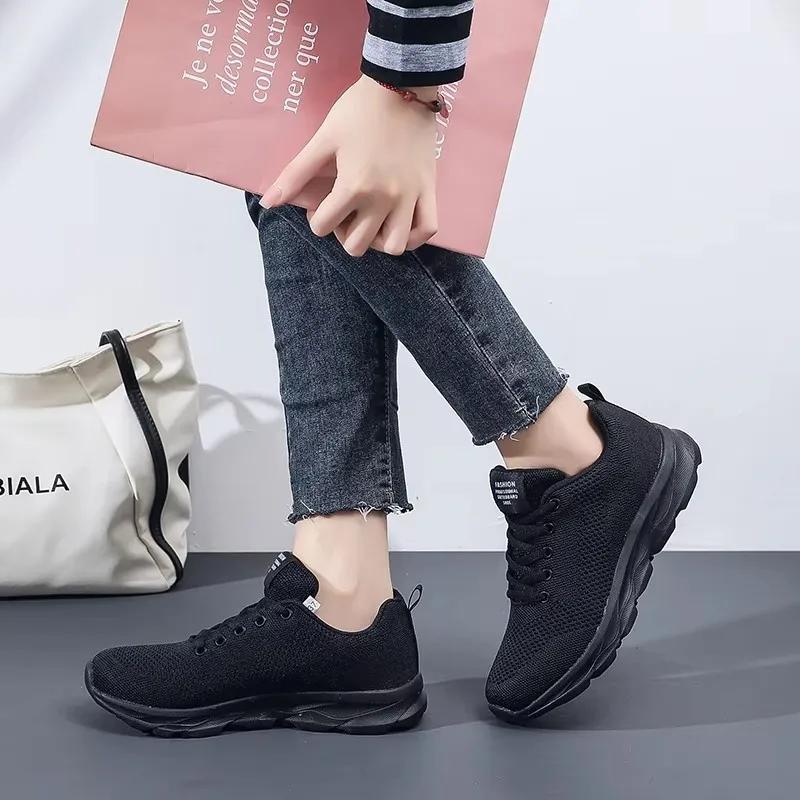 Sneakers Women Summer 2025 Lightweight Breathable Mesh Fashionable Design Enjoy Daily Exercise Tennis Walking Shoes for Women
