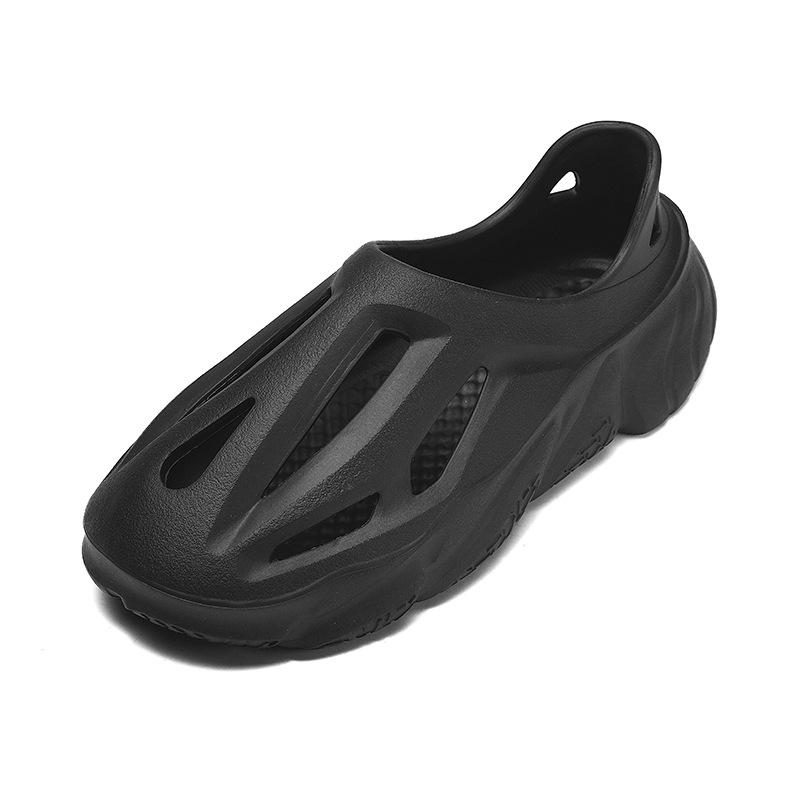 

Men s summer large size foot cover bag head drag indoor and outdoor platform sandals beach wading hole shoes 2025 39