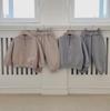 Kids' Autumn/Winter Korean Style Zipper Sports Fleece Two-Piece Suit