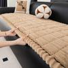 Soft Plush Non-Slip Couch Cushion Thickened Flannel Mat Sofa Bed Window Seat
