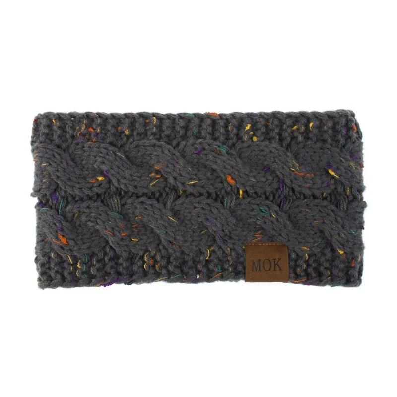 New Plush Headband Winter Warm Wide Elastic Hair Band Solid Wide Turban Ear Warmer Hairband Soft DIY Hair Accessories Headwear