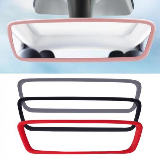 1PC Car Rearview Mirror Protector Cover Edge Frame Protect Case For Tesla 3/Y