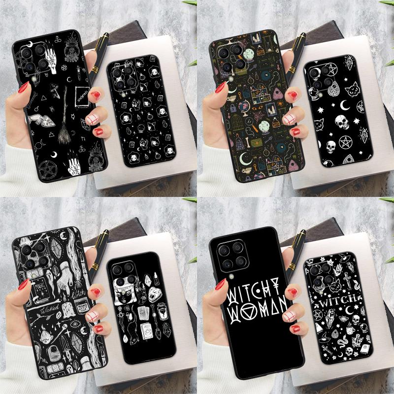 MAGIC Witchcraft Witch Sailor Case For Samsung Galaxy M20 M15 M55 M31s M51 M21 M11 M13 M33 M53 M52 M32 M12 M14 M34 M54