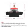 1.8 Bar High Pressure Radiator Cap 25.6psi with Temperature Gauge for Honda Ranger Husqvarna Motorcycle Dirt Bike ATV Models