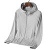 Unisex Summer Ice Silk Sun Protection Hooded Jacket for Outdoor Sports & Fishing