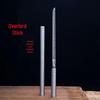 Mini Stainless Steel Fruit Peeler & Camping Tea Knife - Compact, Portable Stick-Style Design