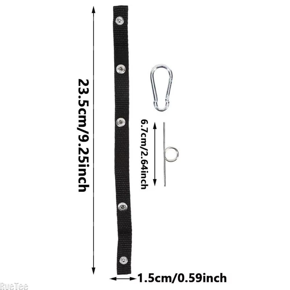 1/4pcs Electrical Tape Holder Adjustable Tape Waist Hanging Tool with Hook For Tool Belt Bag Accessories Electrician Black