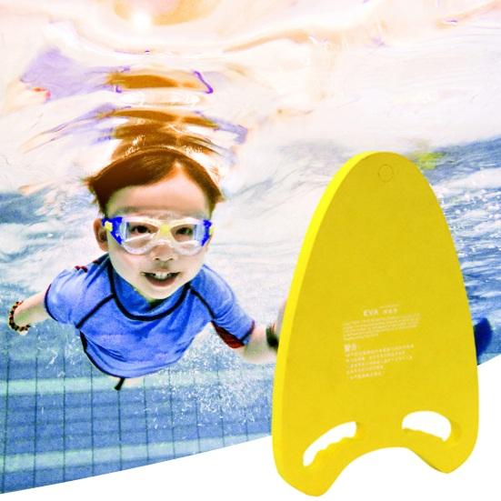 Swimming Kickboard with Handle Easy Grip Anti-slip Float Kick Board Swimming Learning Trainer Equipment for Kids Adults