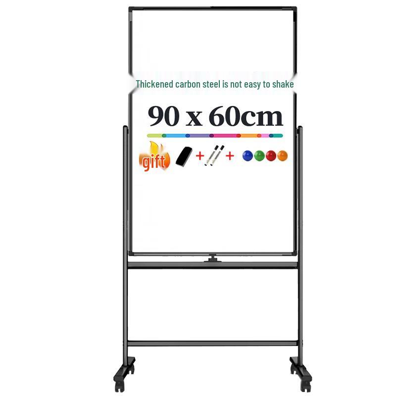 Deli One-Key Flip Double-Sided Magnetic H-Frame Whiteboard