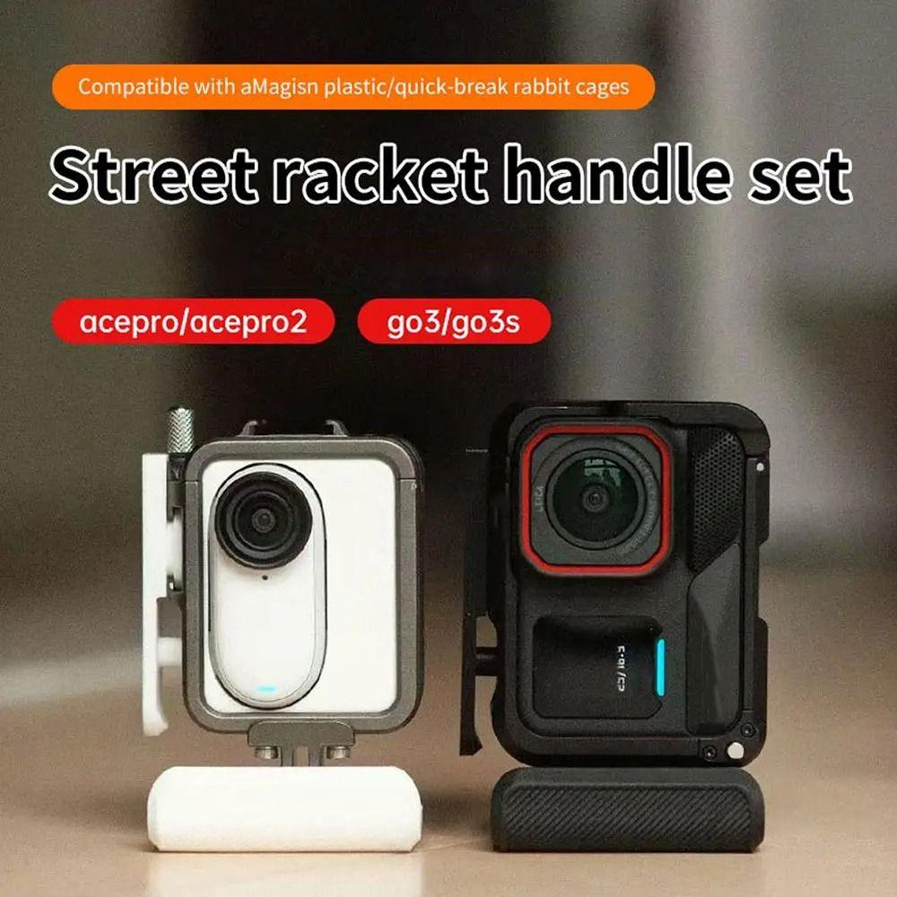 3D Printing Action Camera Grip Handle for Insta360 Ace Pro 2 Camera Accessories