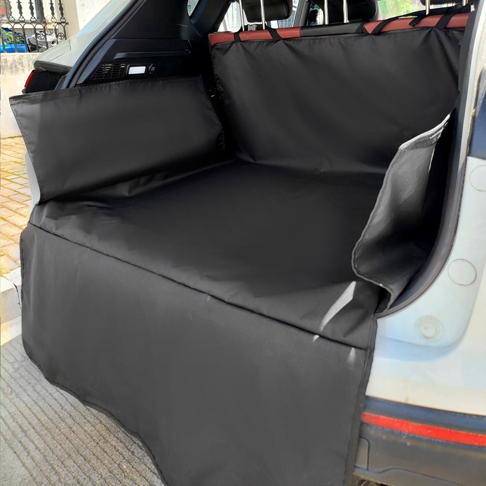 Coprisedile per Auto Impermeabile in Tessuto Oxford per Cani Trasportino da Viaggio per Animali Tappetino per Bagagliaio Auto Rivestimento per Bagagliaio SUV per Cani