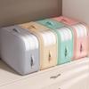 Comforter Storage Bag Zipper Compression Clear Window And Bag with Carry Handles Space Saver Organizer