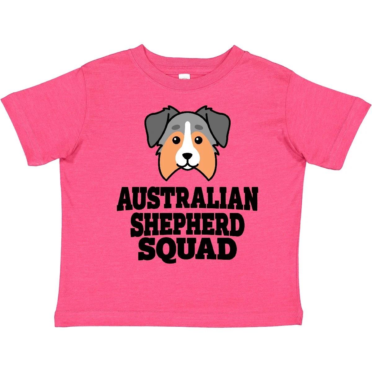 Inktastic Dog Australian Shepherd Squad Toddler T-Shirt Pets I Love Shepherds 110